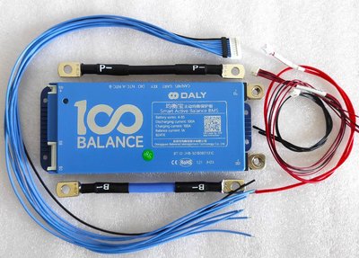 Smart BMS 100Balance (суббренд DALY) 100A 4S - 8S Li-ion/LiFePO4/LTO з активним балансиром та Bluetooth DALY-4-8S-100 фото