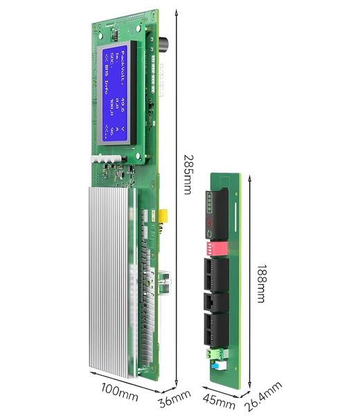 DALY SMART BMS Lifepo4 16S 48V 100A (CAN, RS485, RS232, Bluetooth, LCD) активний балансир 1A BMS-DAL-H16S-100-1A фото