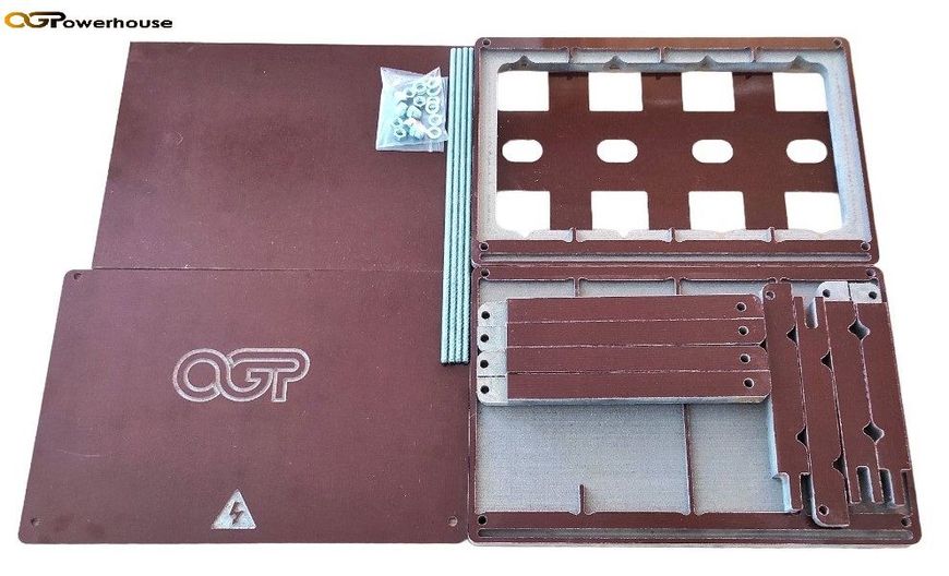 Збірний текстолітовий каркас "OGP 4S LF280 v" для батарей EVE LF280K DIY-OGP-280-4S-w-1 фото