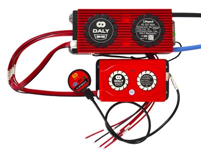 DALY Smart BMS LiFePo4 4S 12V 100A (Bluetooth + Smart Balancer + Y-cable) BMS-DAL-4S-100-AB4S-BLY фото